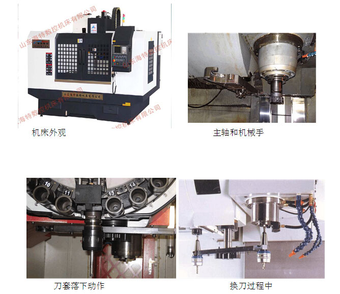 数控加工中心细节图